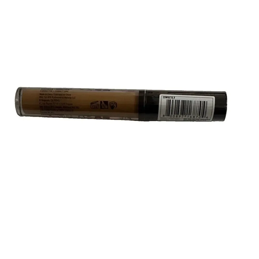 NYX Can't Stop Won't Stop Liquid Concealer Warm Honey 0.11 fl oz New Sealed